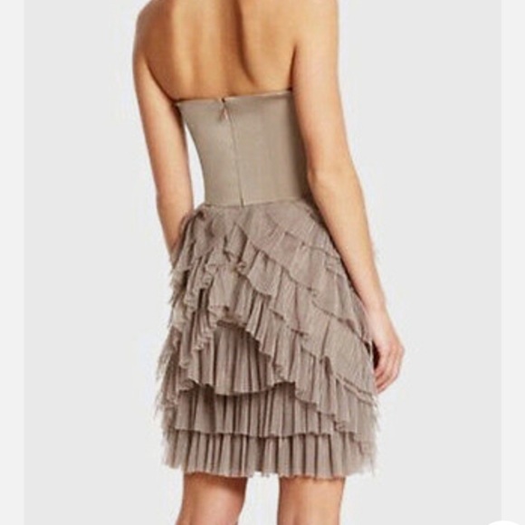 BCBG Max Azria Ruffle Cocktail Dress - Picture 2 of 5